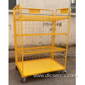 Customized Galvanized Foldable Cage Trolleys